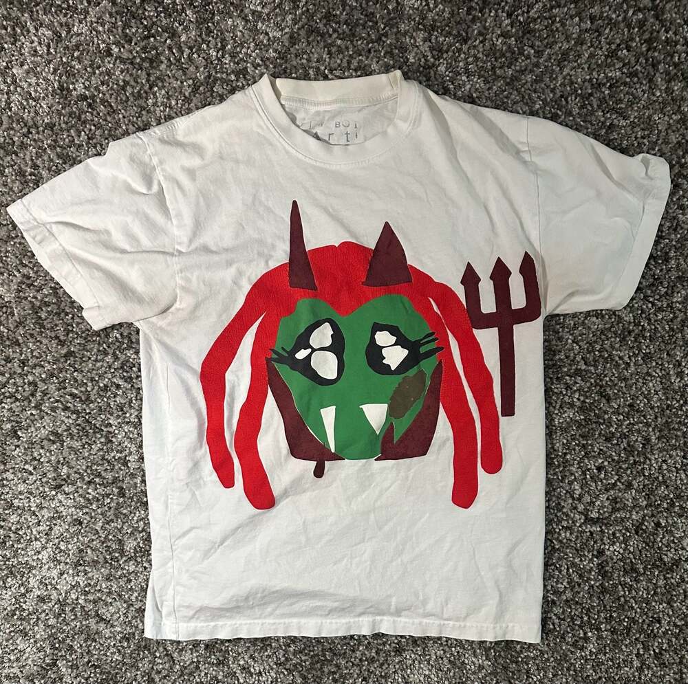 Cactus Plant Flea Market x Playboi Carti King Vamp T-Shirt White Large